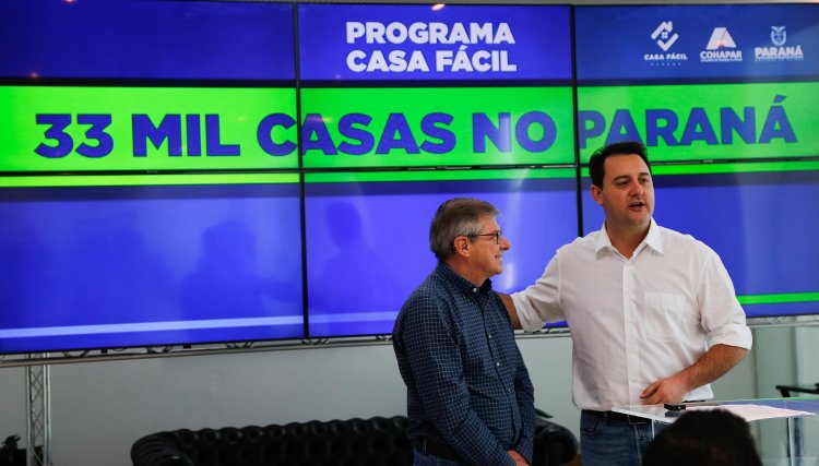 Governador confirma liberação de R$ 72,4 milhões para famílias paranaenses investirem na casa própria