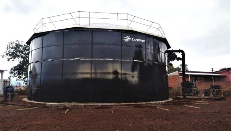 Higienização de reservatório de água tratada pode afetar abastecimento em Cafelândia 