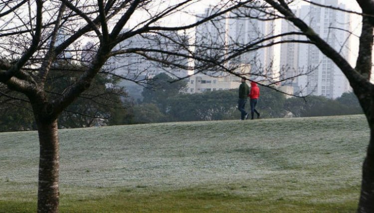 Temperatura registra 0,1º C em General Carneiro no PR