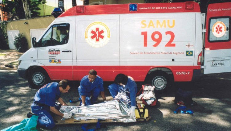 Samu consegue reverter parada cardiorrespiratória em idoso de 67 anos 