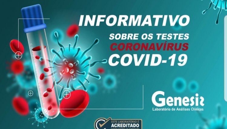 LABORATÓRIO GENESIS ESTÁ ESTUDANDO TESTES RÁPIDOS DO COVID-19