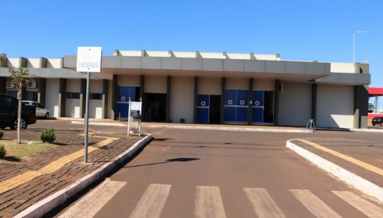 Equipe inicia a limpeza do Hospital de Cafelândia
