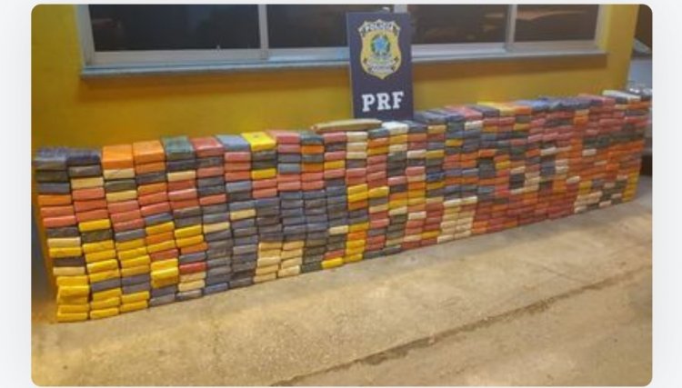 PRF apreende uma tonelada de cocaína 