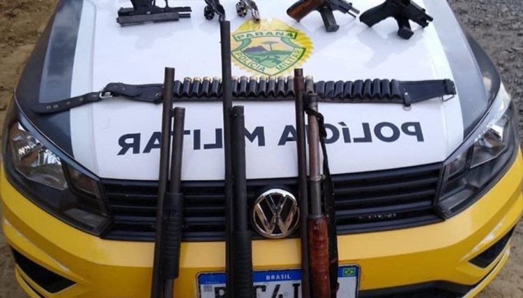 Sete assaltantes morrem em confronto com a Rotam no PR