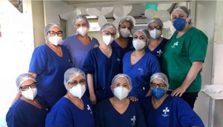 Hospital de Foz comemora as duas primeiras altas após a cura do Covid-19 