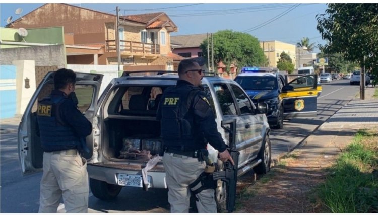 Furtado em Nova Aurora, carro é apreendido com droga em Curitiba