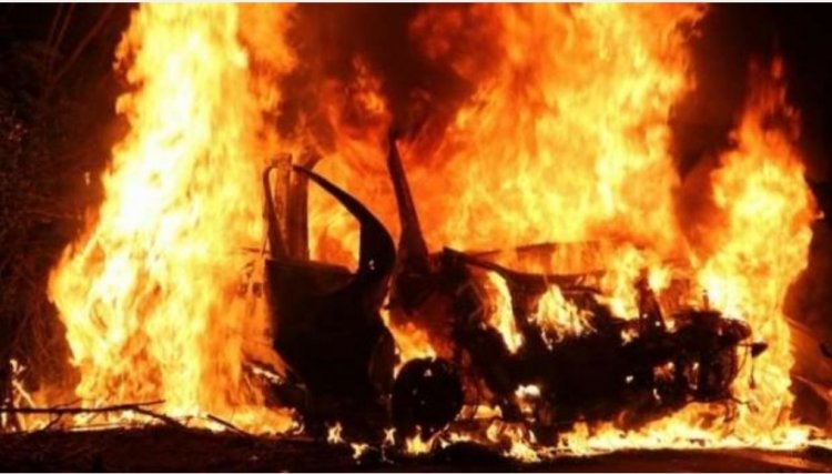 Motorista morre carbonizado após acidente na região 