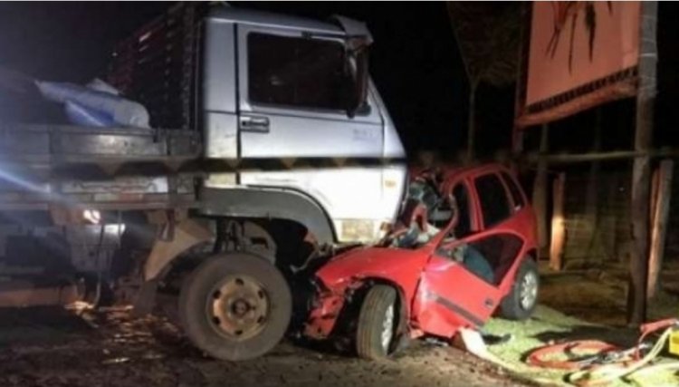 Jovens que morreram em acidente ontem em Medianeira eram irmãos