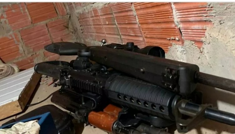 Gerente do PCC é preso com diversas armas e granadas 
