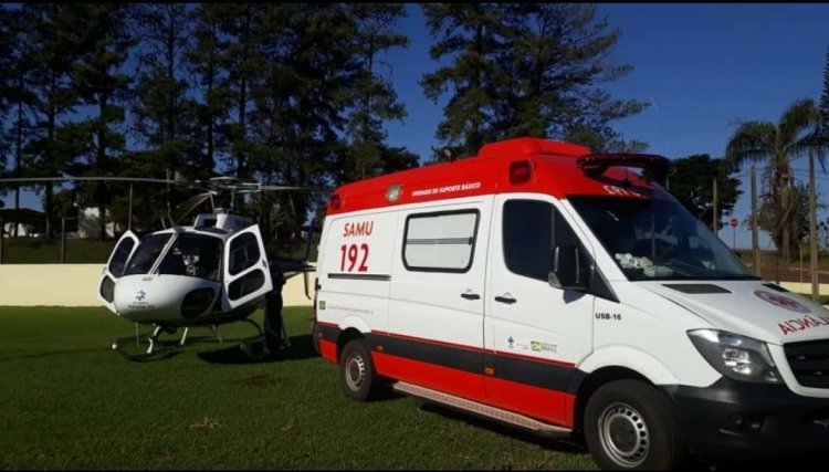 Idosa de 82 anos de Nova Aurora sofre infarto e o SAMU é acionado 