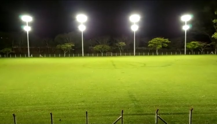 Itaipu investe na iluminação do estádio Municipal de Nova Aurora 