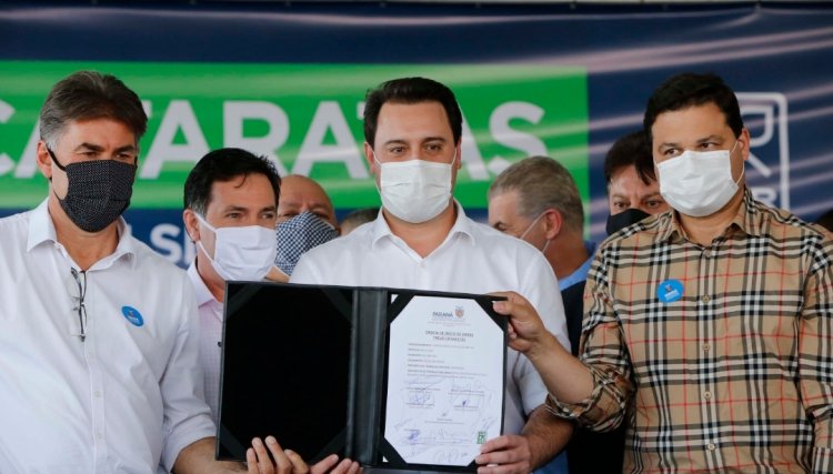 Com investimentos de R$ 82 milhões, Ratinho JR autoriza início da construção do novo Trevo Cataratas