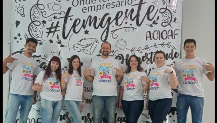 A ACICAF estará promovendo nos meses de outubro e novembro o Pedale contra o Câncer.