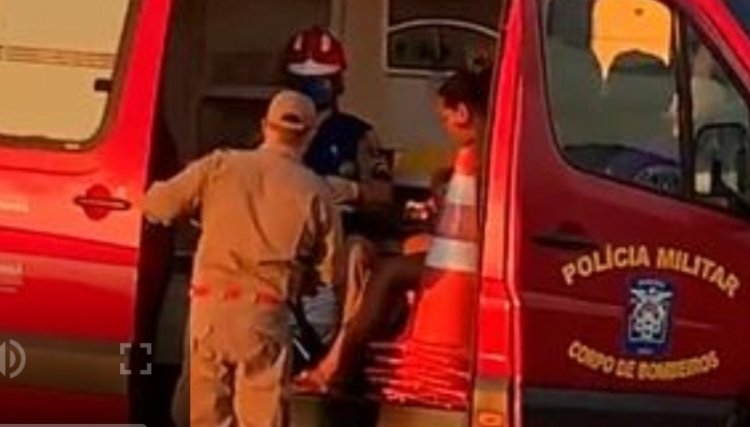 Três adultos e três crianças ficam feridos em capotamento na PR-180