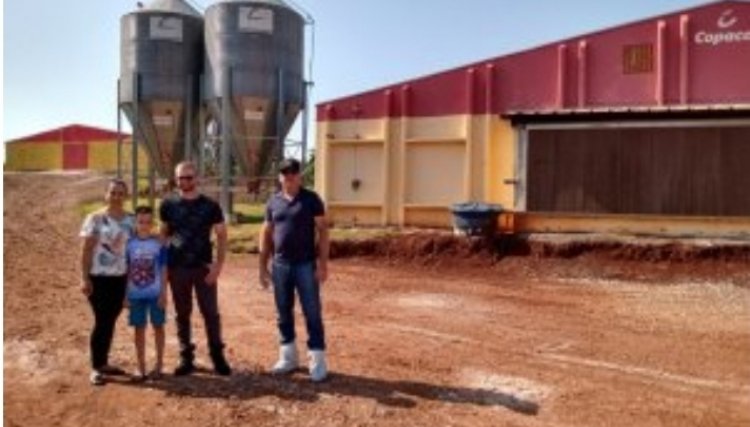 Alcides Lunardi é o destaque da semana na avicultura da Cooperativa