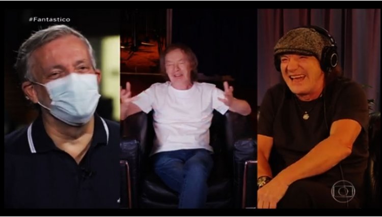 AC/DC garante ao Fantástico que nunca vai compor uma balada
