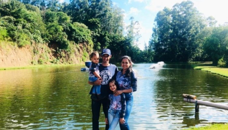 Sidnei de Mattia é o melhor piscicultor do mês na Copacol 