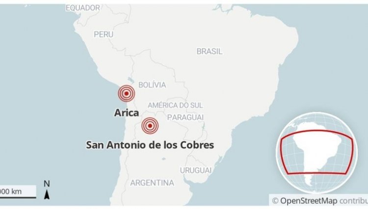 Terremotos atingem cidades do Chile e da Argentina