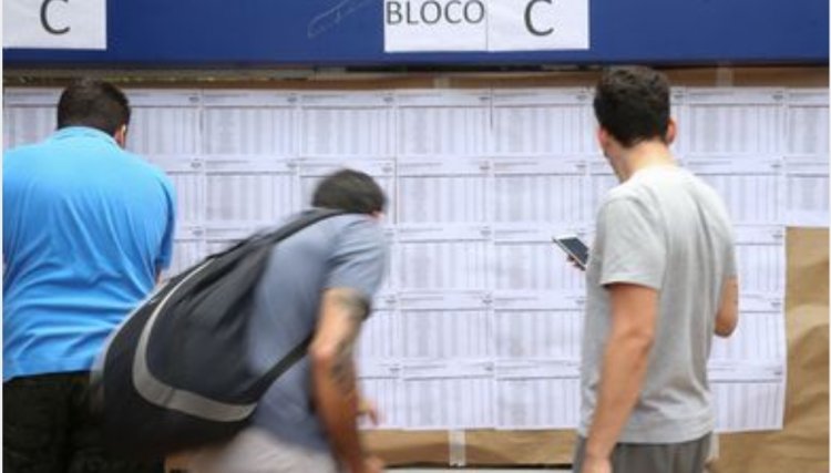 Estudantes fazem hoje primeira prova do Enem 2020