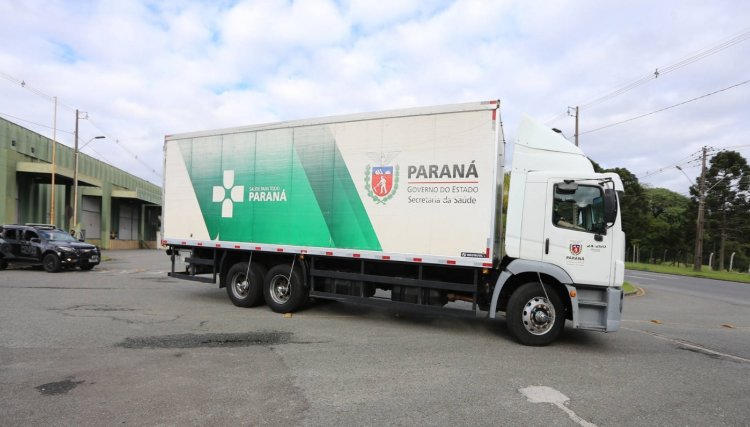 Cascavel recebe produtos para a vacinação contra a Covid-19