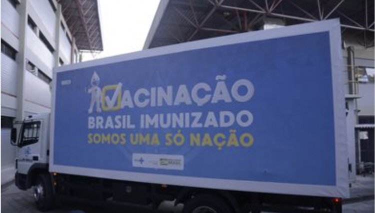 Saúde começa segunda fase de distribuição de vacinas contra a covid-19