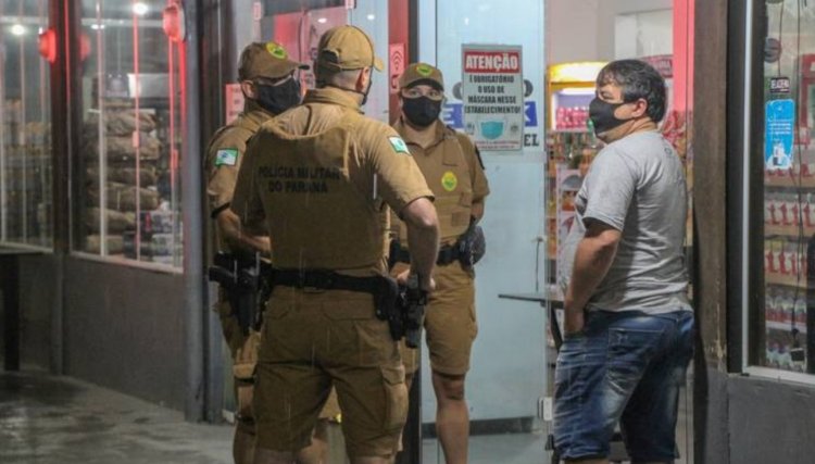 Policiais dispersaram 96 aglomerações na terça-feira
