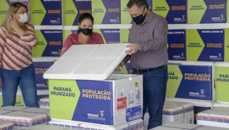 Estado começa a distribuir novo lote de vacinas por Cascavel