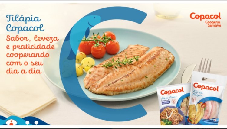 Nova campanha de marketing da Copacol destaca o sabor irresistível, a leveza e a praticidade da linha peixe 