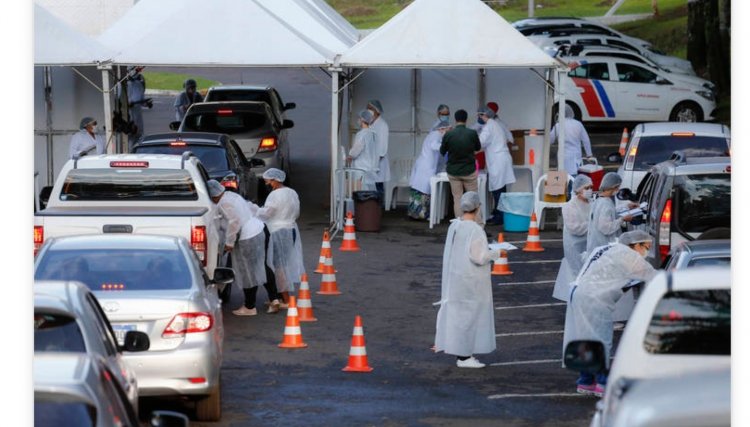 158 cidades do Paraná chegaram a 10% dos vacinados com a 1ª dose