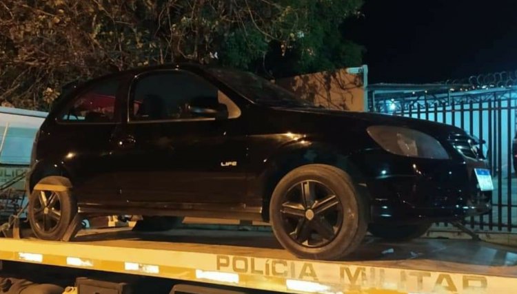 Veículo furtado é recuperado no mesmo dia da ocorrência pela Polícia Militar na região 