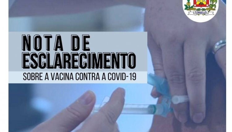 Prefeitura de Corbélia esclarece suspensão na vacinação contra a covid-19