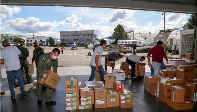 Paraná envia maior quantitativo de insumos em 24h desde o início da pandemia