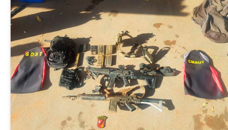 Bombeiros encontram fuzis perdidos durante missão policial