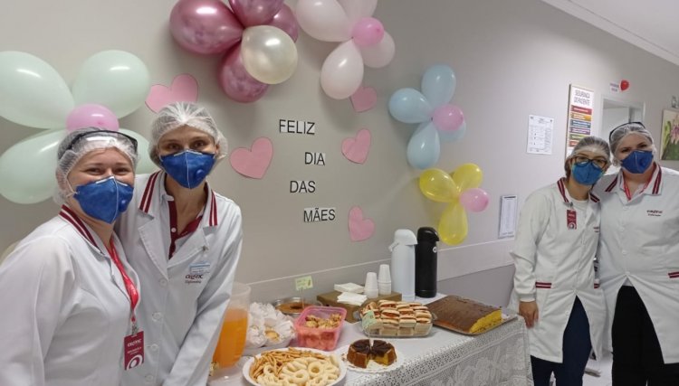 Dia das Mães é lembrado com carinho nas unidades do CEONC Hospital do Câncer