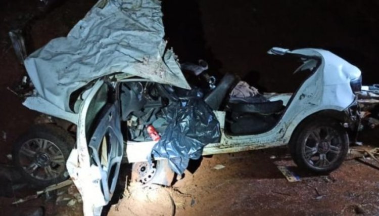 Grave acidente entre Corbélia e o Distrito de Penha deixa duas vítimas fatais 