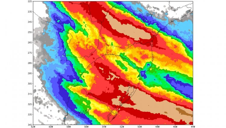 Sul do Brasil terá maior chuva em meses a partir de sábado 