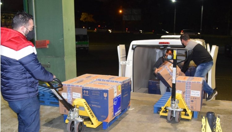 Estado recebe mais 175,5 mil vacinas contra a Covid-19