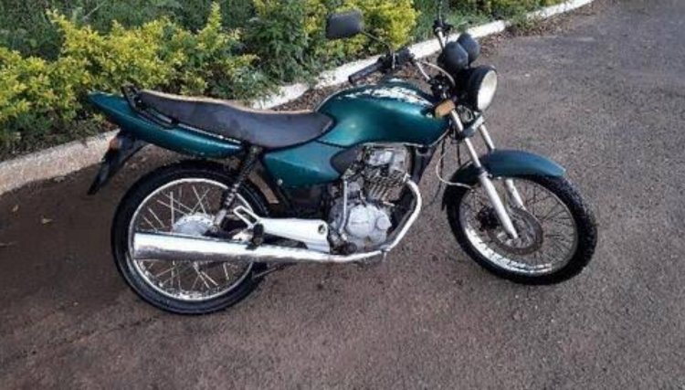 Motocicleta é furtada em Cafelândia 