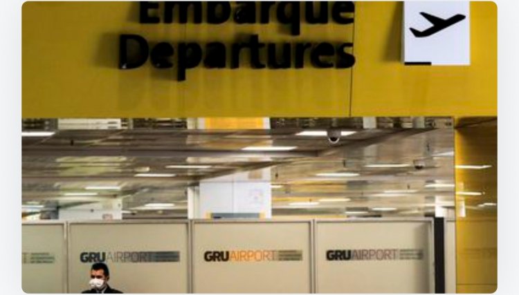 Centenas de voos são cancelados em meio a avanço de covid-19 e gripe