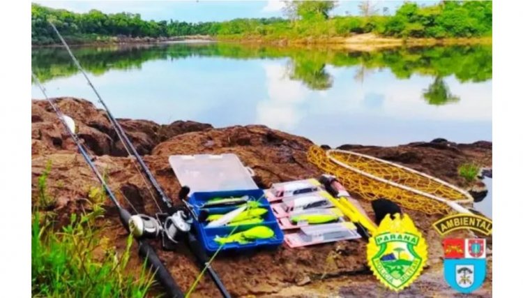 Homens são multados após pescaria no Rio Piquiri 