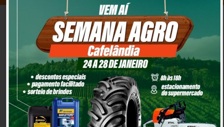Uma semana de grandes oportunidades em Cafelândia 