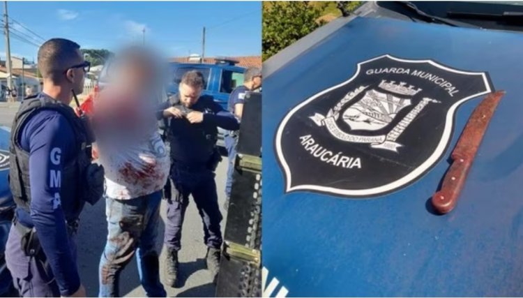 Filho mata pai com golpes de facão no Paraná 