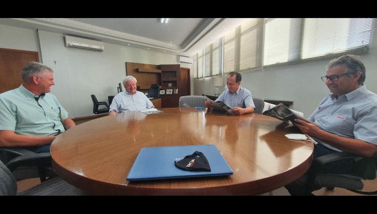 Presidente da Coopercaf apresenta resultados para diretoria da Copacol