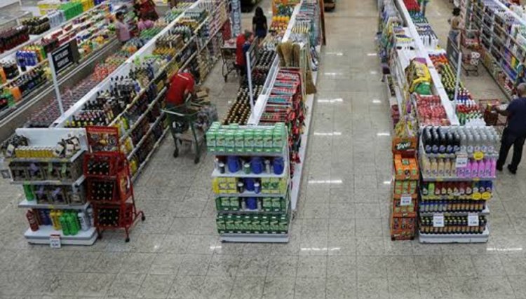 Homem &eacute; preso ap&oacute;s furtar produtos no valor de R$ 380 de mercado em Cafel&acirc;ndia&nbsp;