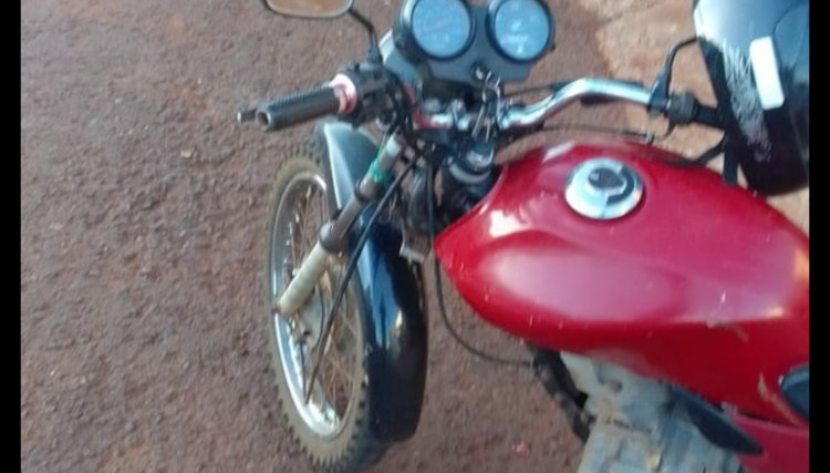 Motocicleta de trabalhador é furtada em Cafelândia 