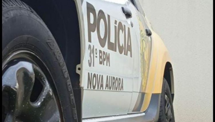 Jovem é preso após  esfaquear o irmão em Nova Aurora 