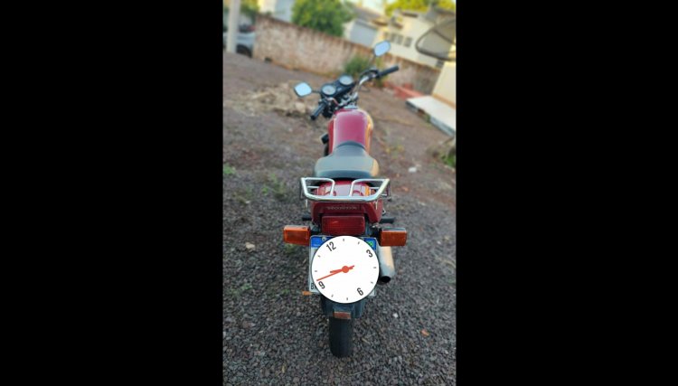 Motocicleta com escape adulterado é apreendida em Cafelândia 
