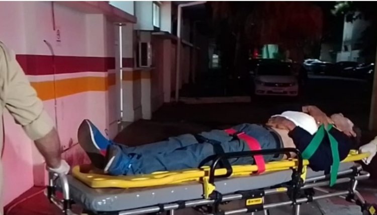 Homem da facada na própria barriga após ouvir   vozes durante a madrugada 