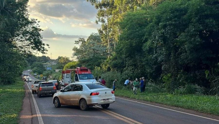 Prefeito de Cafelândia Dr Culestino sofre acidente de trânsito 