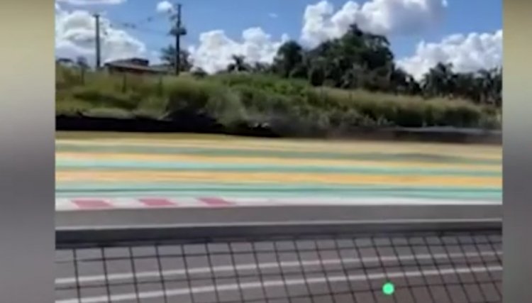 Vídeo mostra momento em que o piloto cai e morre em Cascavel